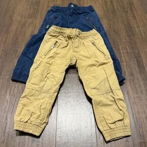 Polo by Ralph Lauren Kids' Navy and Tan Joggers